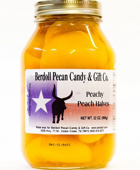 PEACH HALVES, 32 OZ